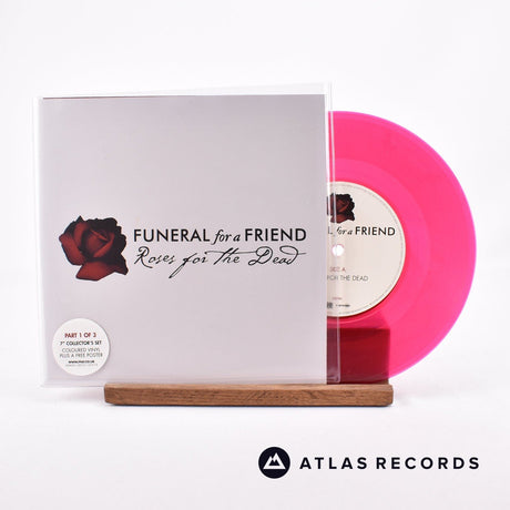 Funeral For A Friend Roses For The Dead 7" Vinyl Record - Front Cover & Record
