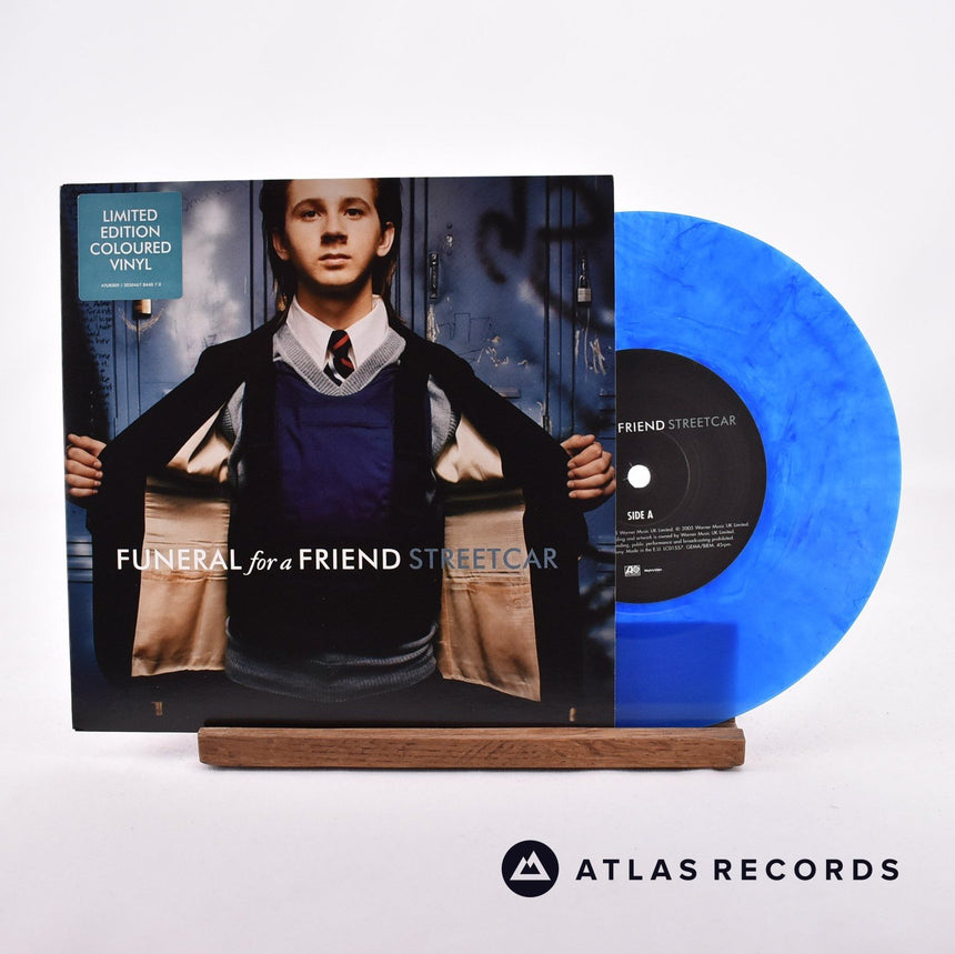 Funeral For A Friend Streetcar 7" Vinyl Record - Front Cover & Record