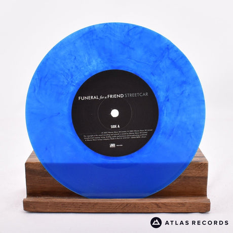 Funeral For A Friend - Streetcar - Blue 7" Vinyl Record - NM/NM