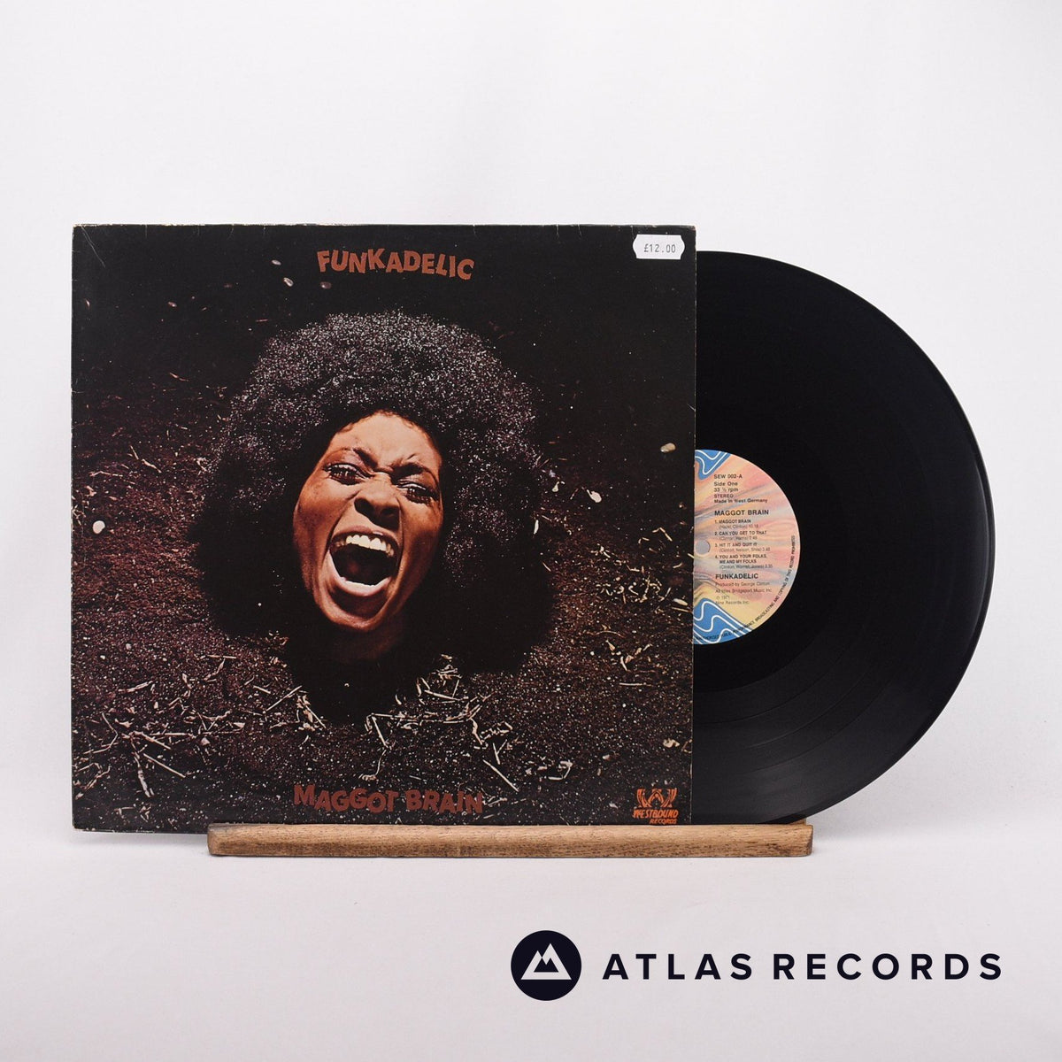 Funkadelic Maggot Brain LP Vinyl Record - Front Cover & Record