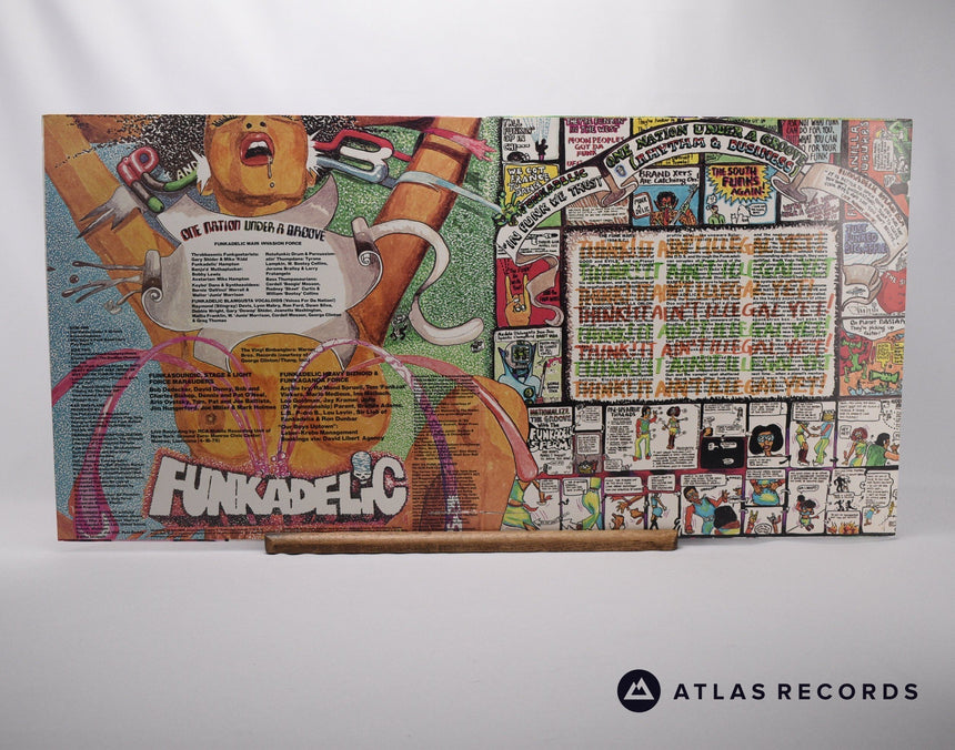 Funkadelic - One Nation Under A Groove - LP + 7" Vinyl Record - VG+/EX