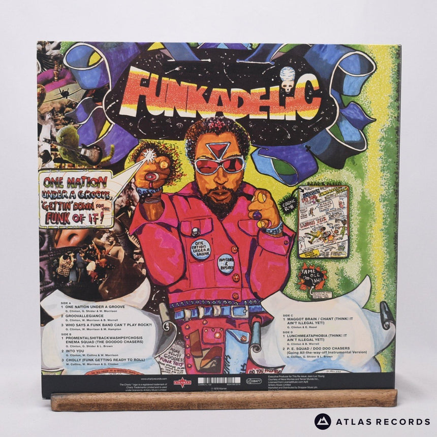 Funkadelic - One Nation Under A Groove - A1 B1 7" + LP Vinyl Record - NM/EX