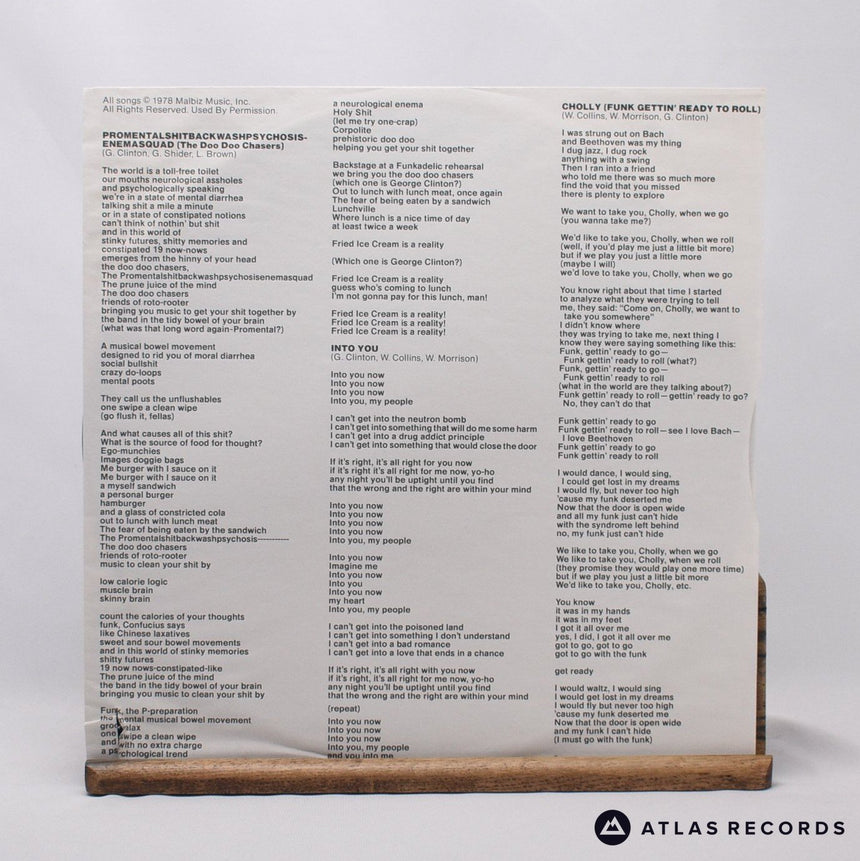 Funkadelic - One Nation Under A Groove - LP + 7" Vinyl Record - VG+/EX