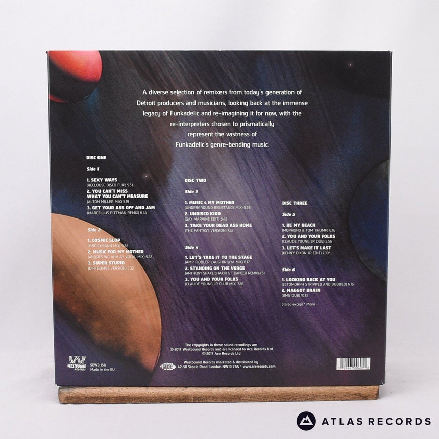 Funkadelic - Reworked By Detroiters - Tri-Fold 3 x LP Vinyl Record - EX/NM