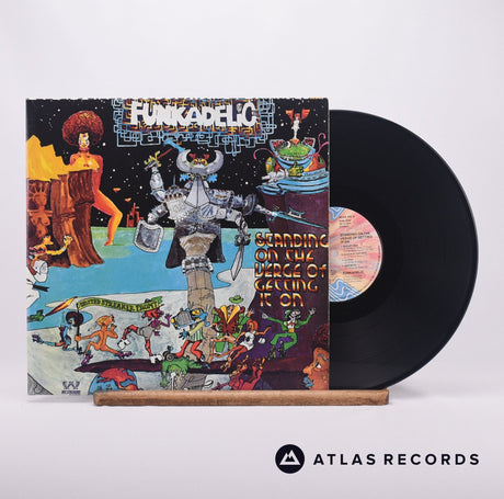 Funkadelic Standing On The Verge Of Getting It On LP Vinyl Record - Front Cover & Record