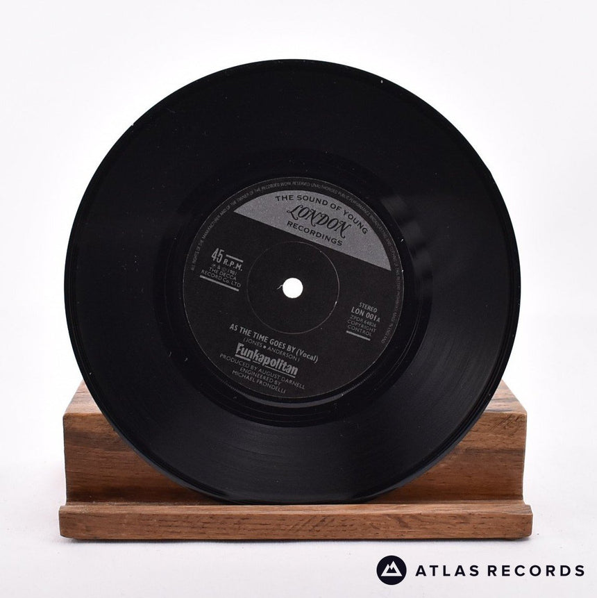 Funkapolitan - As The Time Goes By - Insert 7" Vinyl Record - EX/VG+