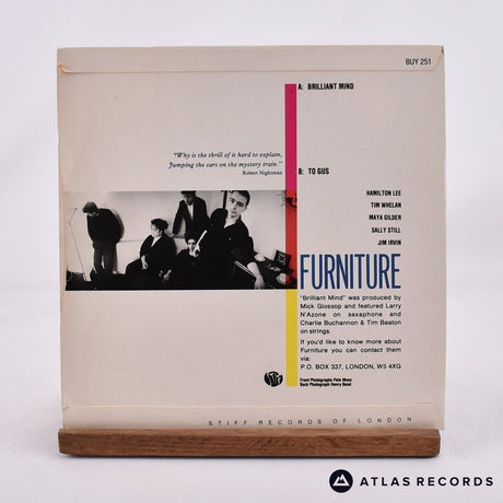 Furniture - Brilliant Mind - 7" Vinyl Record - VG+/EX
