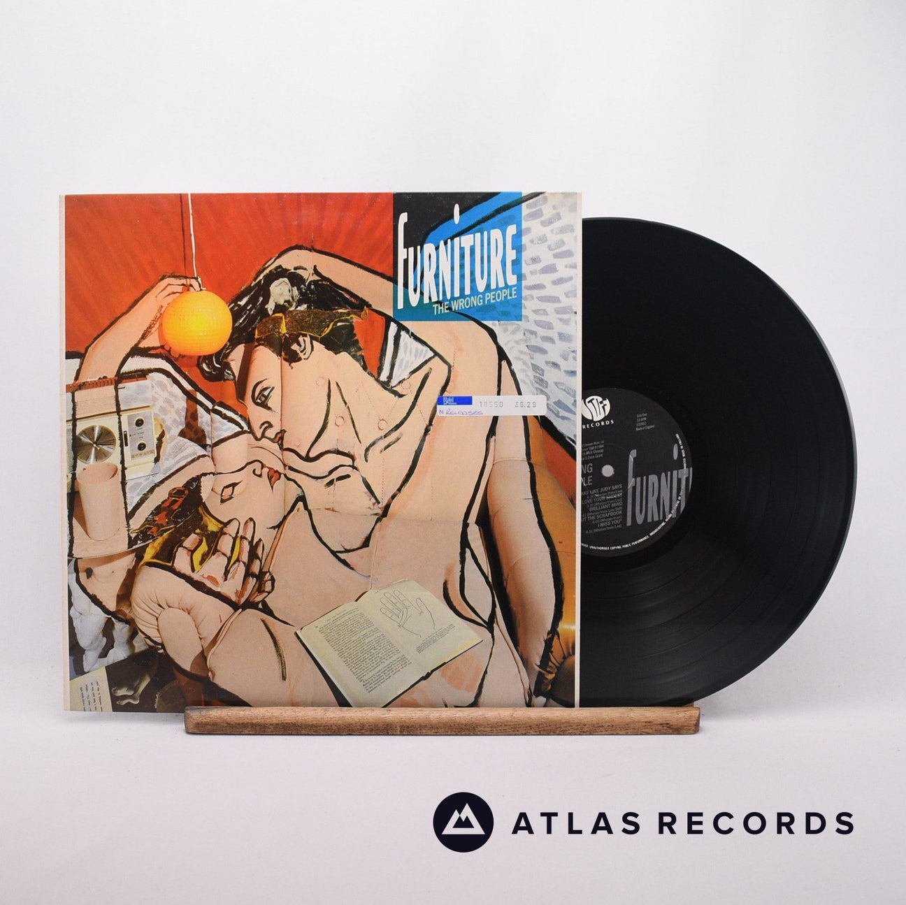 Furniture The Wrong People LP Vinyl Record - Front Cover & Record