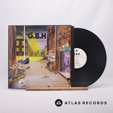 G.B.H. City Baby Attacked By Rats LP Vinyl Record - Front Cover & Record