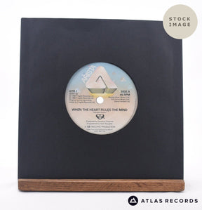 GTR When The Heart Rules The Mind 7" Vinyl Record - Sleeve & Record Side-By-Side
