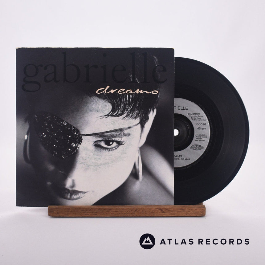 Gabrielle Dreams 7" Vinyl Record - Front Cover & Record