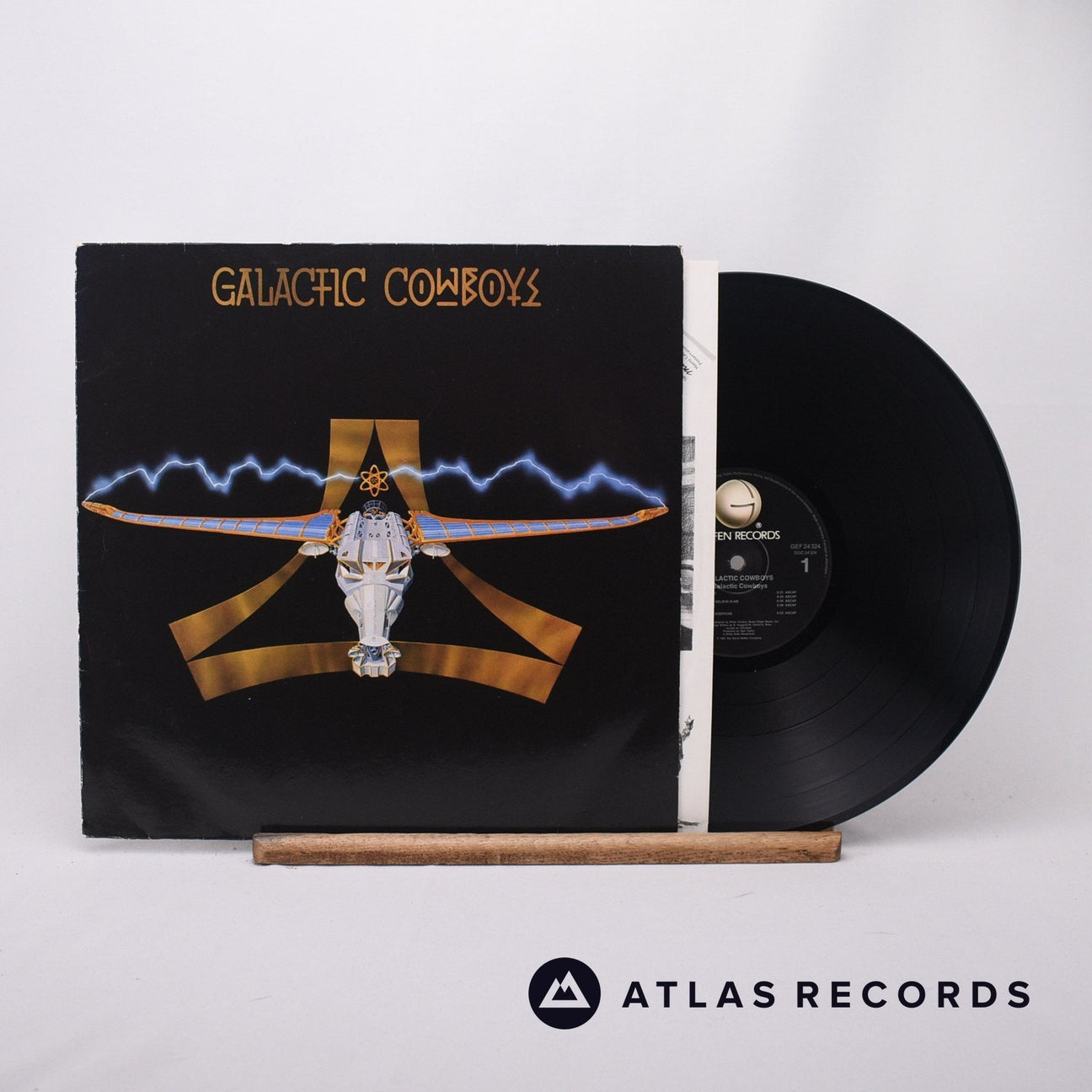 Galactic Cowboys Galactic Cowboys LP Vinyl Record - Front Cover & Record
