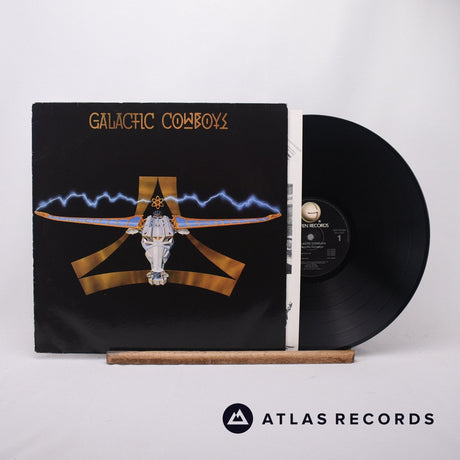 Galactic Cowboys Galactic Cowboys LP Vinyl Record - Front Cover & Record