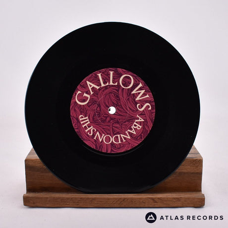 Gallows - Abandon Ship - Etched Single-Sided Sticker 7" Vinyl Record - NM/NM