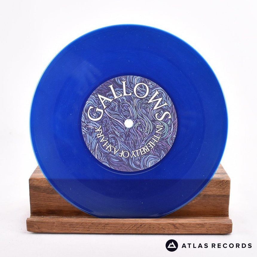 Gallows - In The Belly Of A Shark - Blue Limited Edition 7" Vinyl Record - NM/NM