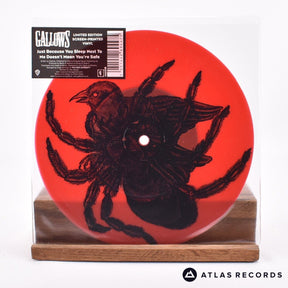 Gallows Just Because You Sleep Next To Me Doesn't Mean You're Safe 7" Vinyl Record - Front Cover & Record
