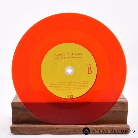 Gallows - Staring At The Rude Bois - Red Translucent 7" Vinyl Record - EX/NM