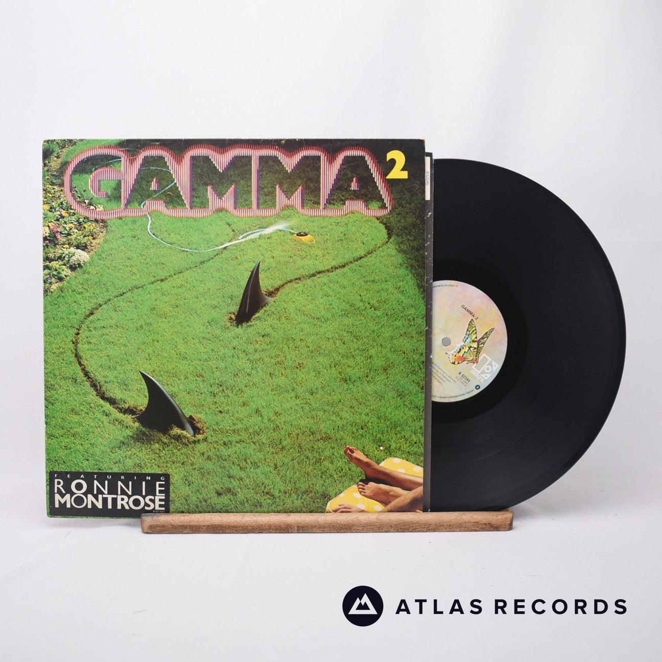 Gamma Gamma 2 LP Vinyl Record - Front Cover & Record