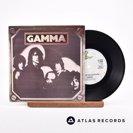 Gamma Thunder And Lightning 7" Vinyl Record - Front Cover & Record