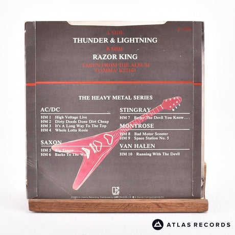 Gamma - Thunder And Lightning - 7" Vinyl Record - EX/EX