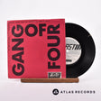 Gang Of Four Damaged Goods 7" Vinyl Record - Front Cover & Record