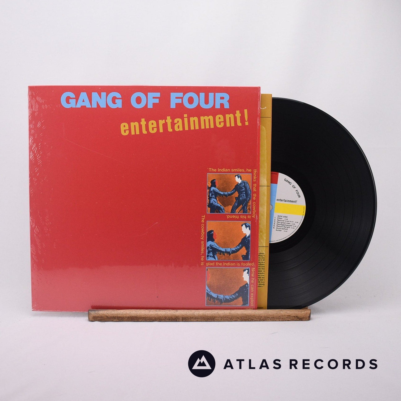 Gang Of Four Entertainment! LP Vinyl Record - Front Cover & Record