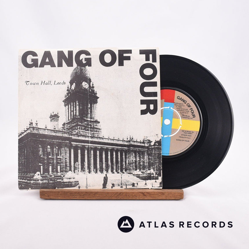 Gang Of Four Outside The Trains Don't Run On Time 7" Vinyl Record - Front Cover & Record