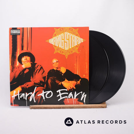 Gang Starr Hard To Earn 2 x LP Vinyl Record - Front Cover & Record
