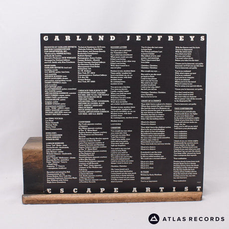 Garland Jeffreys - Escape Artist - LP + 7" Vinyl Record - VG+/EX