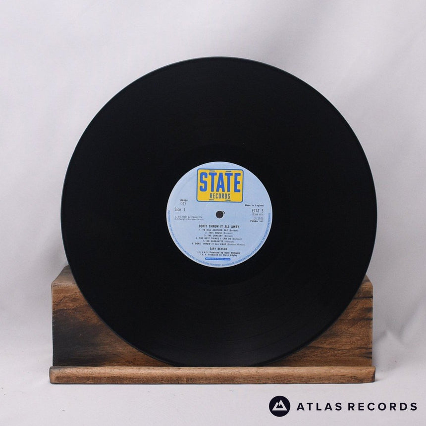 Gary Benson - Don't Throw It All Away - LP Vinyl Record - EX/EX