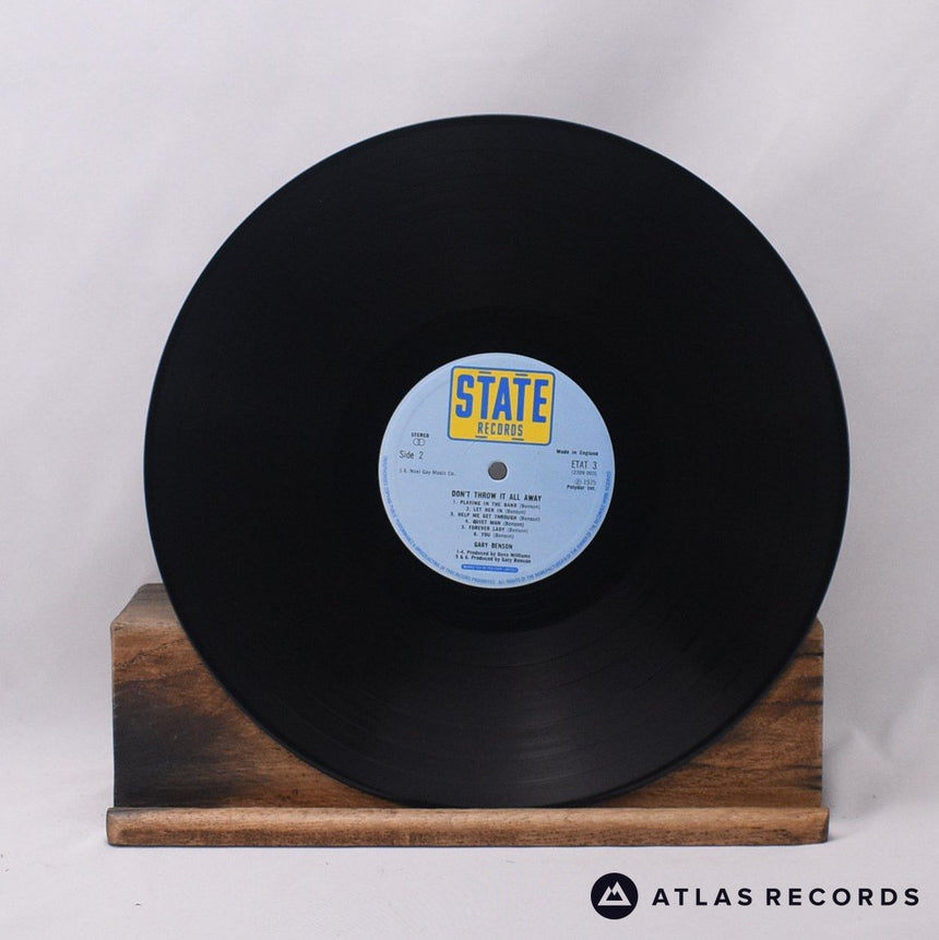 Gary Benson - Don't Throw It All Away - LP Vinyl Record - EX/EX