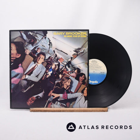 Gary Brooker No More Fear Of Flying LP Vinyl Record - Front Cover & Record