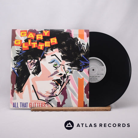 Gary Glitter All That Glitters 12" Vinyl Record - Front Cover & Record
