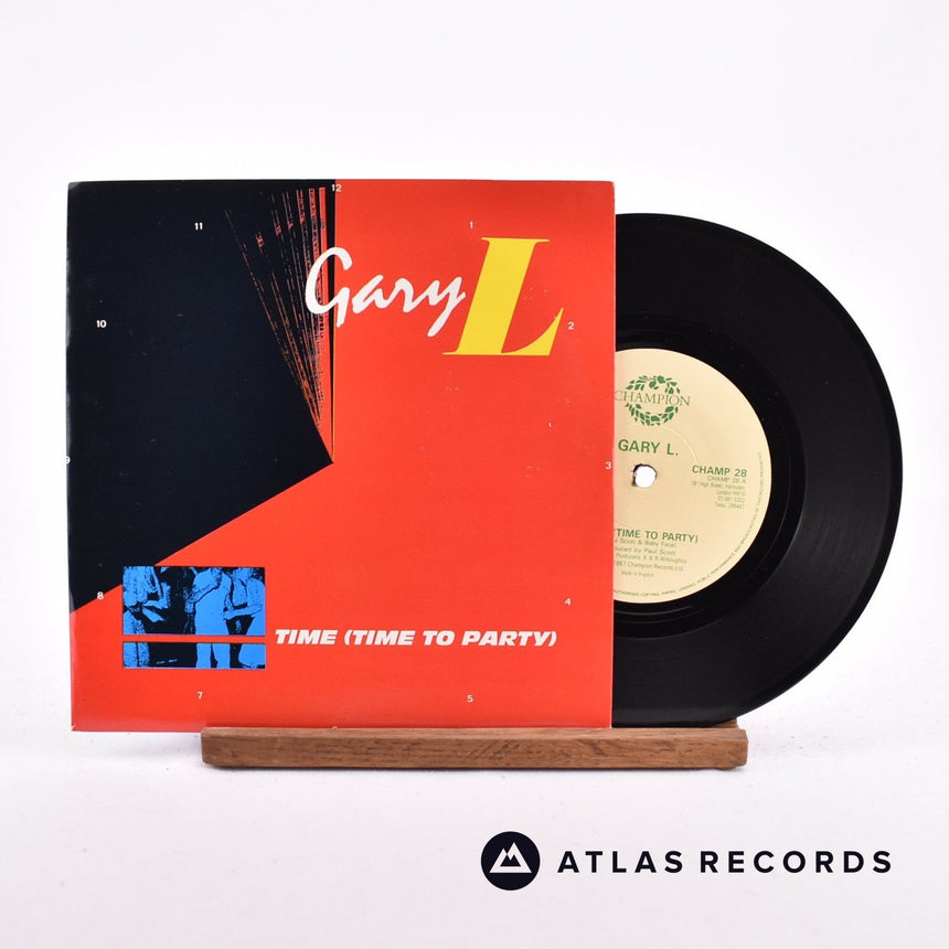 Gary L. Time (Time To Party) 7" Vinyl Record - Front Cover & Record