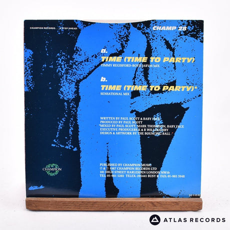 Gary L. - Time (Time To Party) - 7" Vinyl Record - EX/VG+