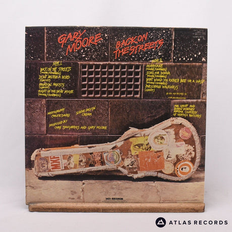 Gary Moore - Back On The Streets - First Uk Press LP Vinyl Record - VG+/EX