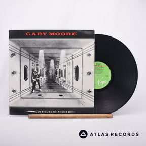 Gary Moore Corridors Of Power LP Vinyl Record - Front Cover & Record
