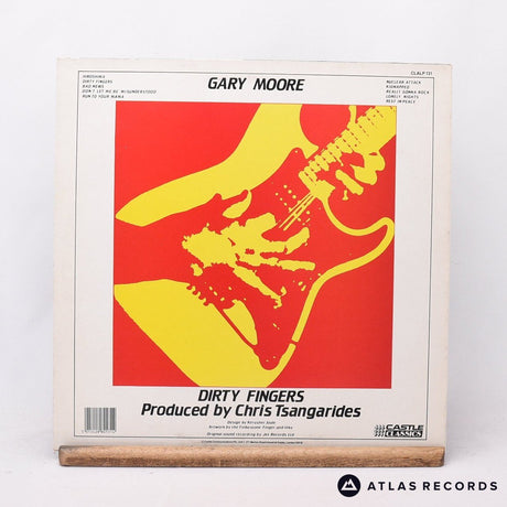 Gary Moore - Dirty Fingers - Porky Reissue A3 B1 LP Vinyl Record - EX/EX