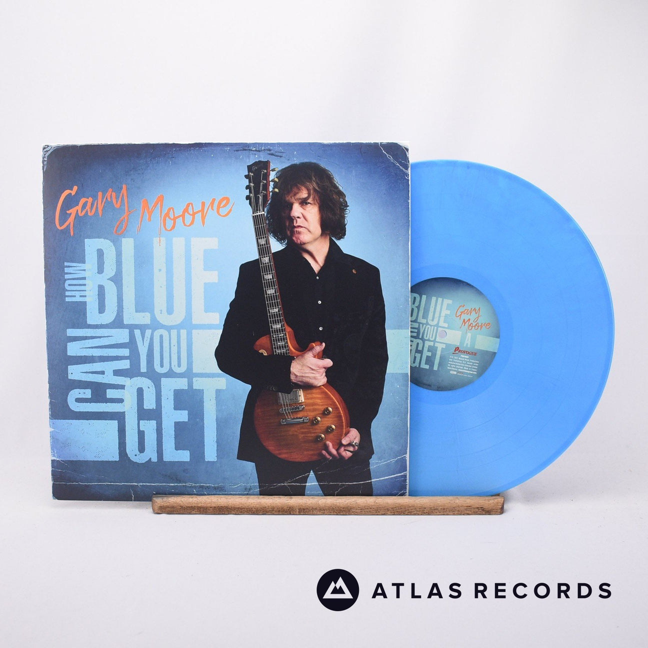 Gary Moore How Blue Can You Get LP Vinyl Record - Front Cover & Record