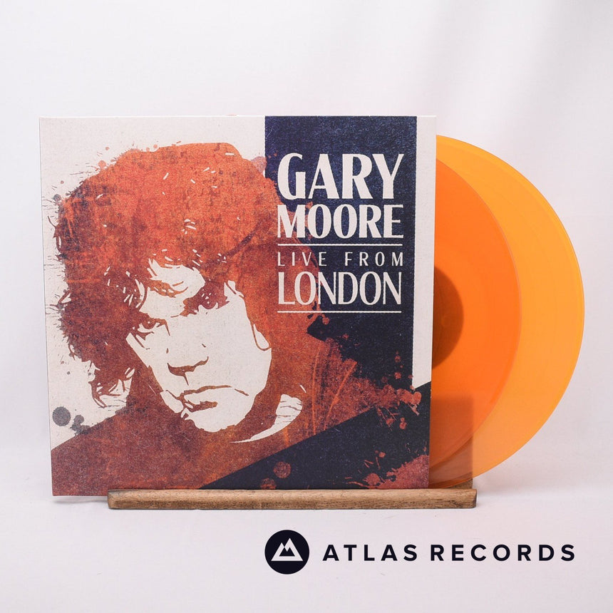 Gary Moore Live From London 2 x LP Vinyl Record - Front Cover & Record