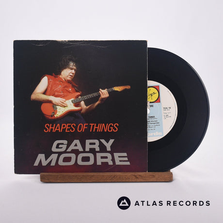 Gary Moore Shapes Of Things 7" Vinyl Record - Front Cover & Record