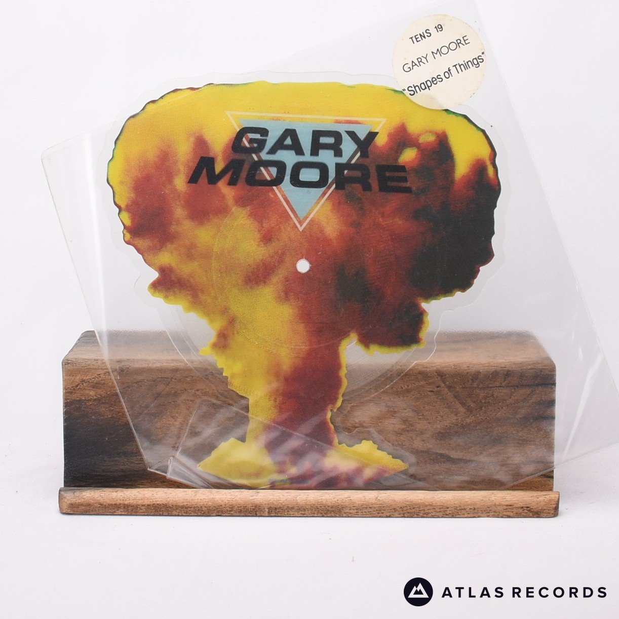 Gary Moore Shapes Of Things 7" Vinyl Record - Front Cover & Record