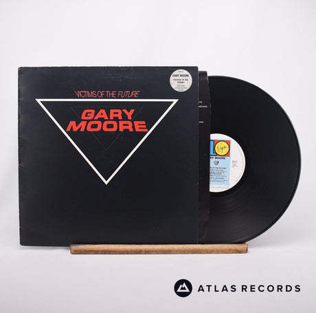 Gary Moore Victims Of The Future LP Vinyl Record - Front Cover & Record