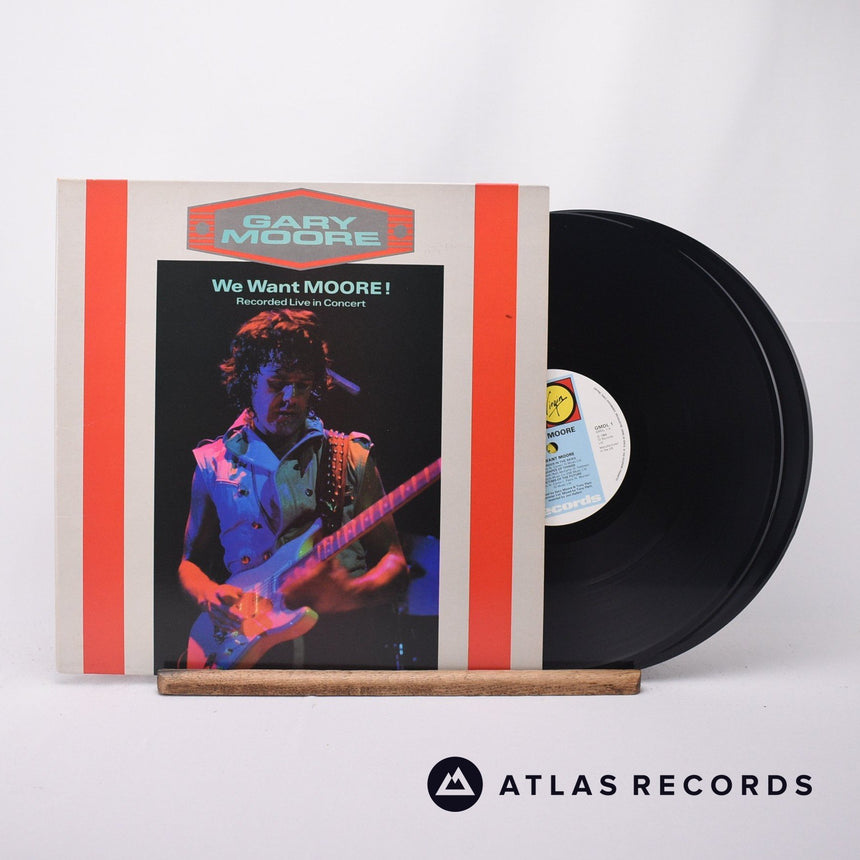 Gary Moore - We Want Moore! - A-1 B-1 C-2 D-1 12" + LP Vinyl Record - EX/EX
