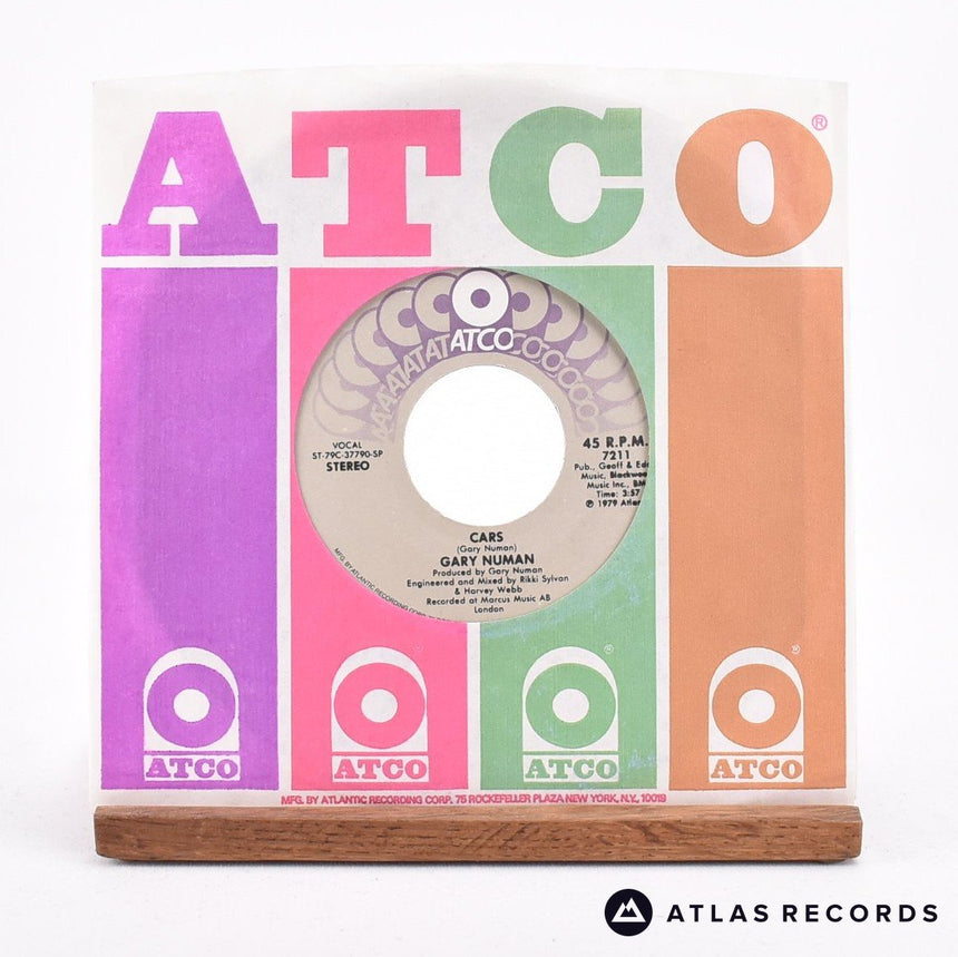 Gary Numan Cars 7" Vinyl Record - In Sleeve