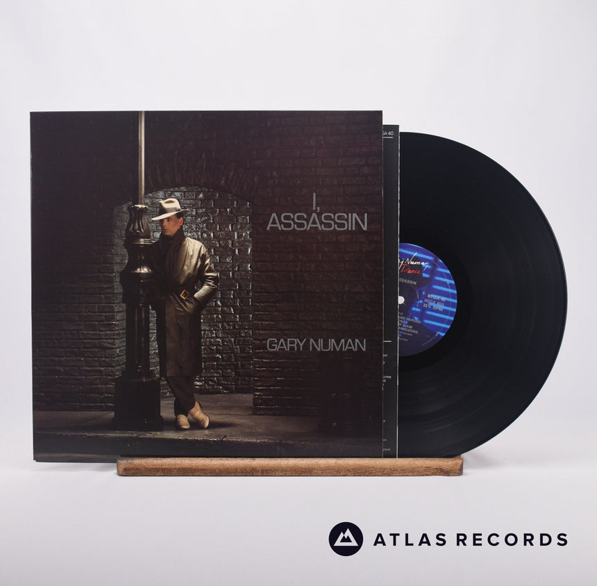 Gary Numan I, Assassin LP Vinyl Record - Front Cover & Record