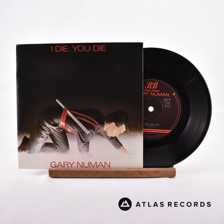 Gary Numan I Die: You Die 7" Vinyl Record - Front Cover & Record