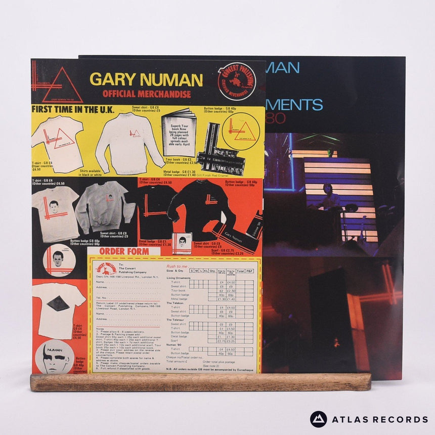 Gary Numan - Living Ornaments '79 And '80 - 2 x LP Box Set Vinyl Record - EX/VG+