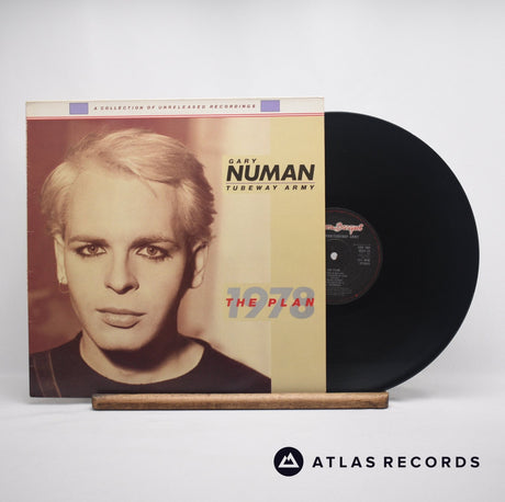 Gary Numan The Plan LP Vinyl Record - Front Cover & Record