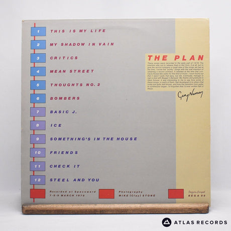 Gary Numan - The Plan - LP Vinyl Record - EX/EX
